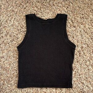 Hollister Black Sleeveless Tank Top